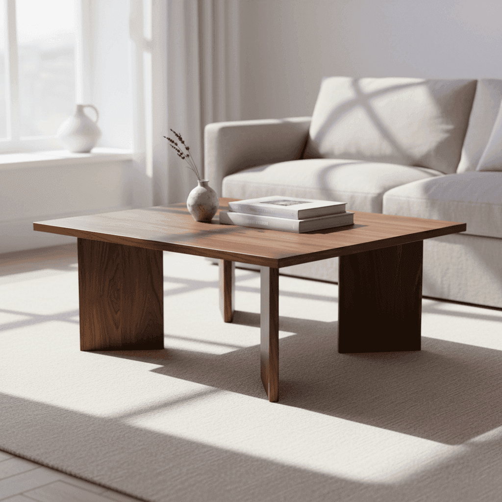Solid Wood Coffee Table